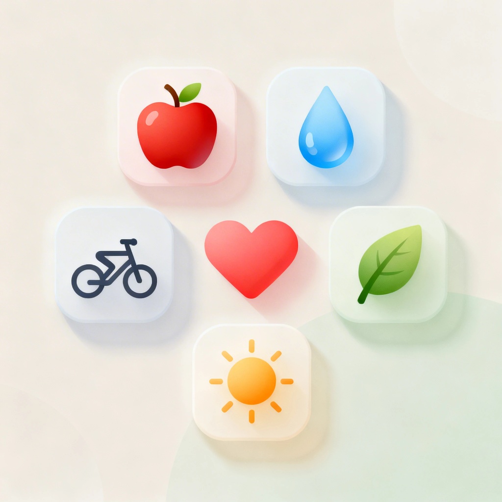 Cinco Hábitos para una Vida Saludable